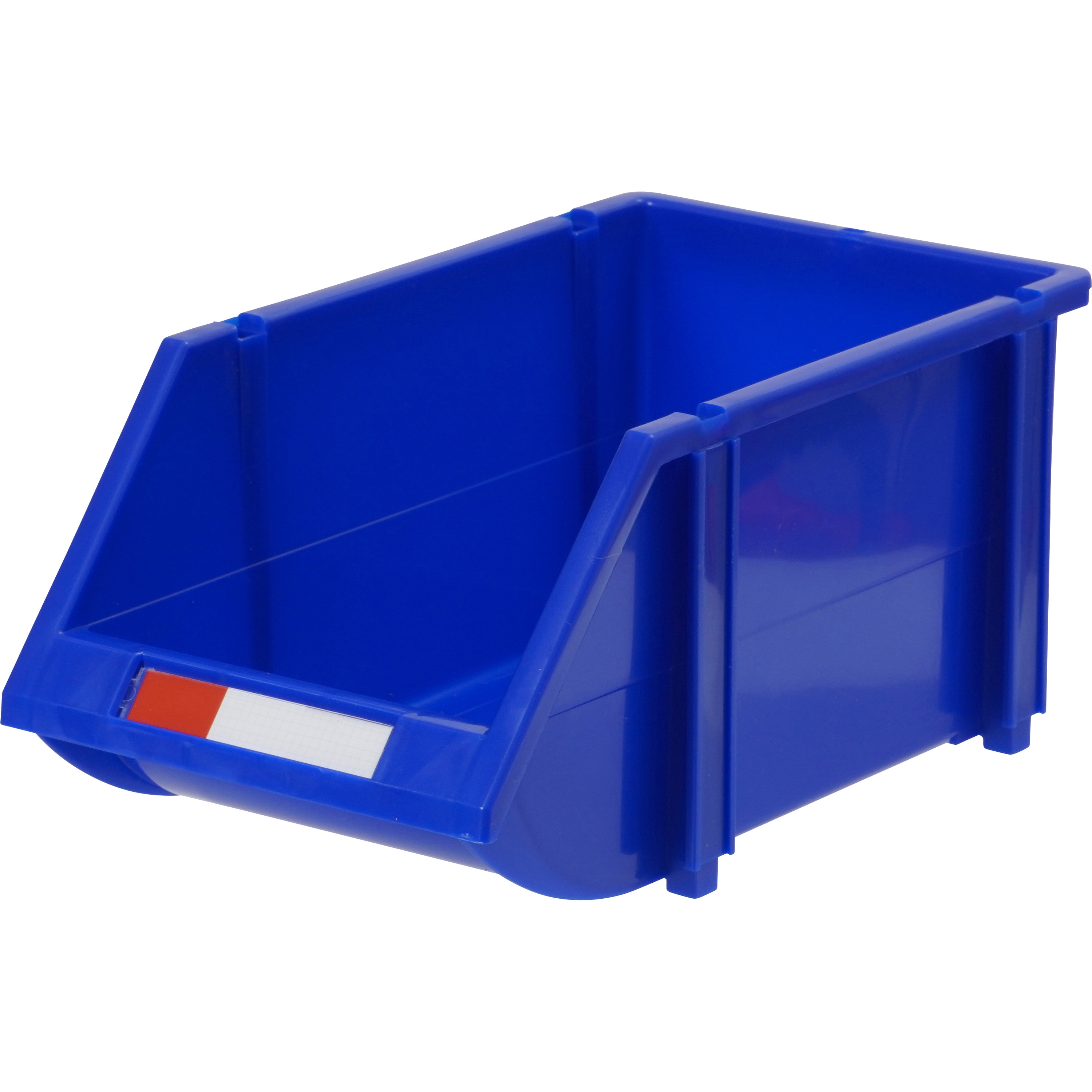 パーツボックスコンテナ 縦横連結可能 モノタロウ ブルー色 - 【通販