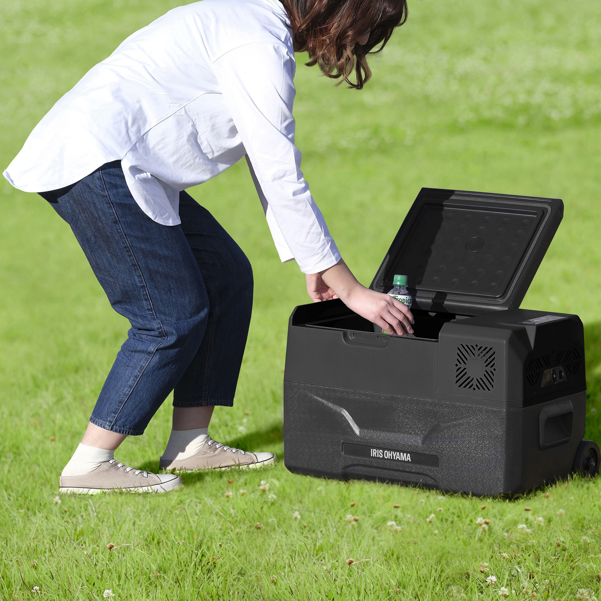 IPD-3A-B ポータブル冷蔵冷凍庫 アイリスオーヤマ 定格内容積30L IPD