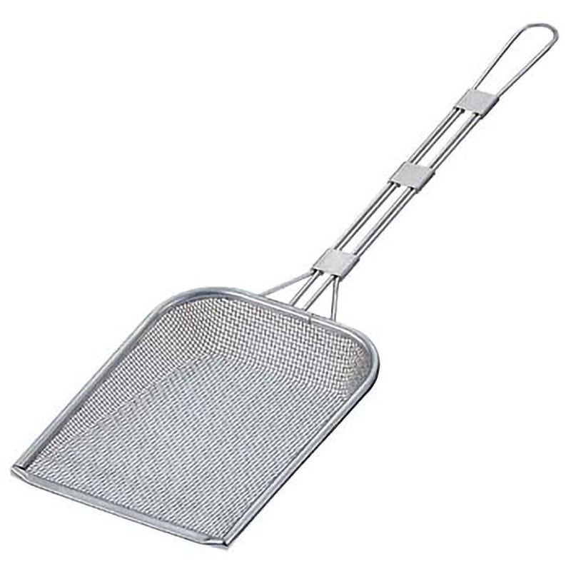 TSステンレス プロ角フライヤー 18-8アミ 新越ワークス(Three Snow) 中