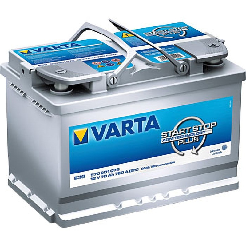 605 901 095(LN6) VARTA シルバーダイナミックAGMバッテリー(Silver