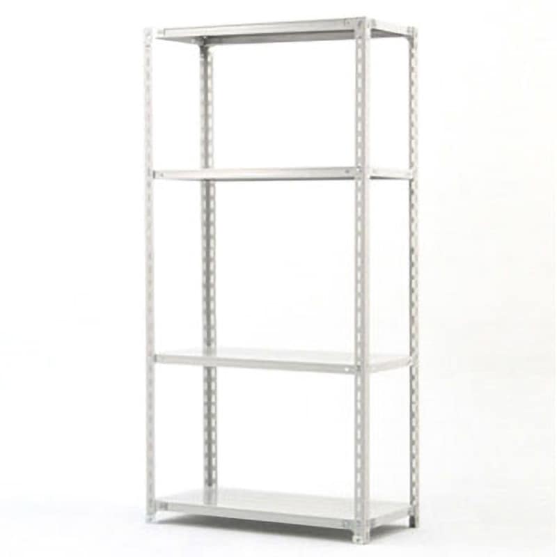 TK5445-4 軽量ラック 120kg モノタロウ ホワイトグレー色 単体タイプ