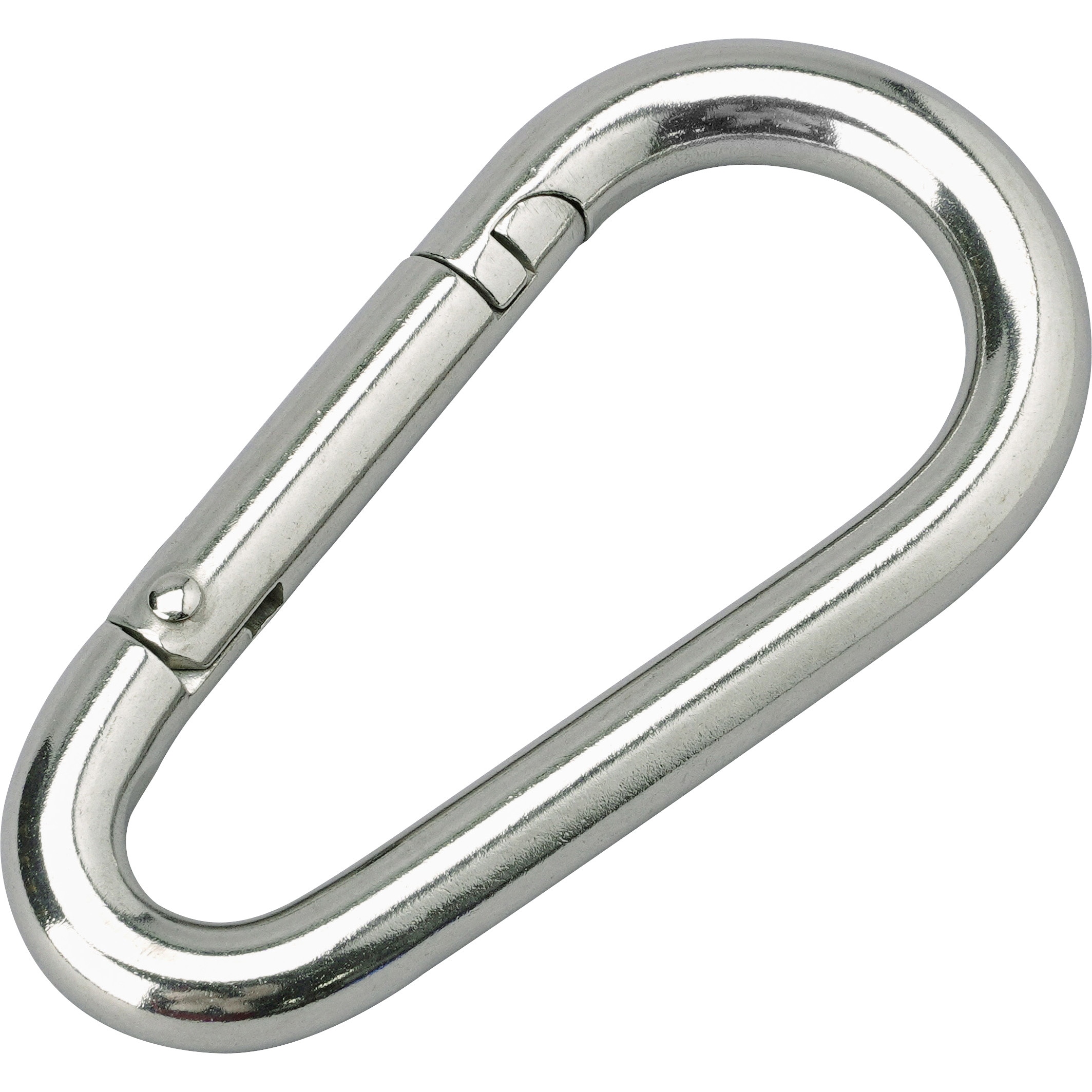 NK-8A ステンレス ナス型カラビナ(環なし) 水本機械製作所 荷重1.18kN