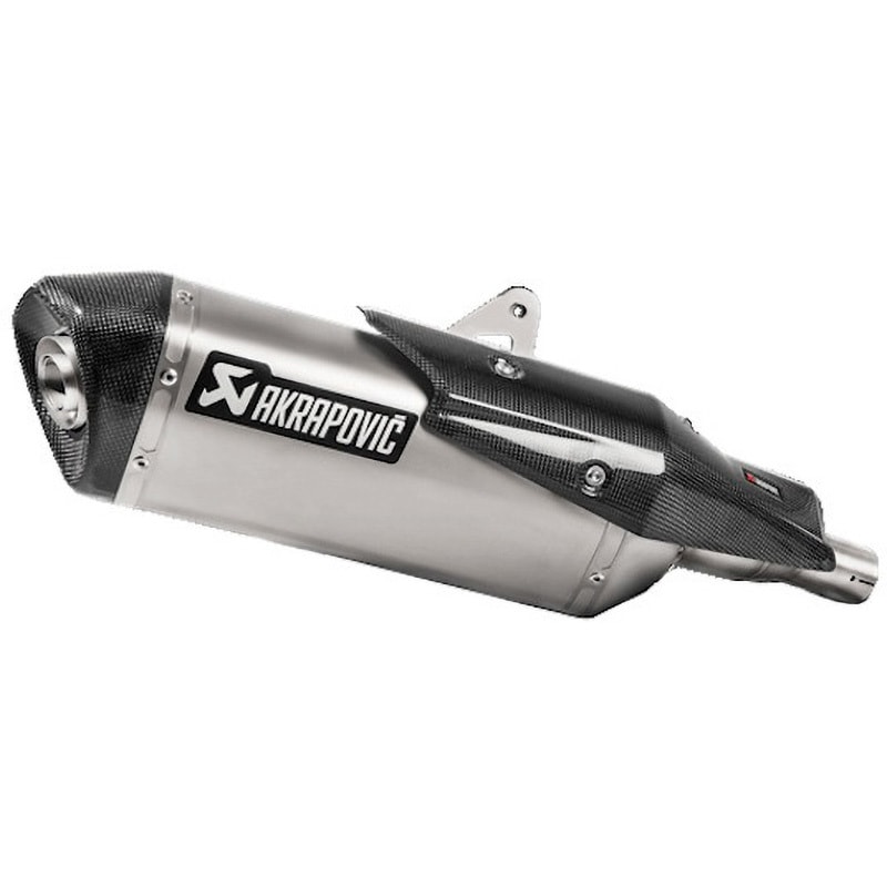 S-H7SO3-HRT [E4仕様]スリップオンマフラー(S/O) チタン AKRAPOVIC