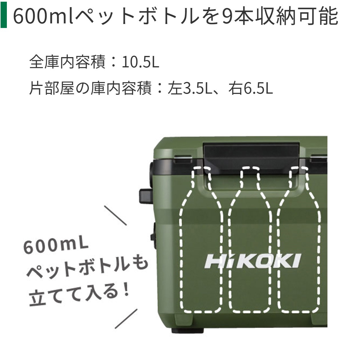UL18DD (XMBZ) コードレス冷温庫(10.5Lタイプ) 1台 HiKOKI(旧:日立工機