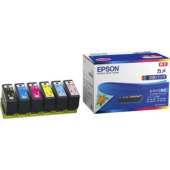 KAM-6CL インクカートリッジ/カメ(6色パック) EPSON KAM-6CL 1個 EPSON