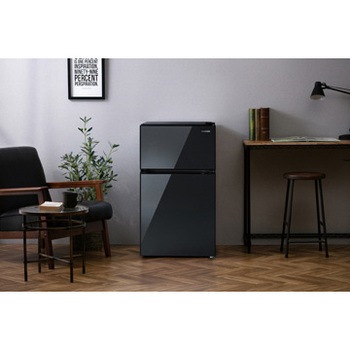 IRGD-9A-B ガラス扉冷蔵庫90L 1台 アイリスオーヤマ 【通販モノタロウ】