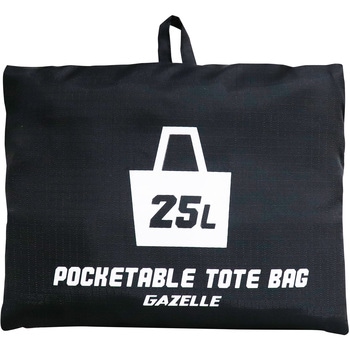 G-410 ガゼルポケッタブルトートバッグ FUKUTOKU(福徳産業) ブラック色