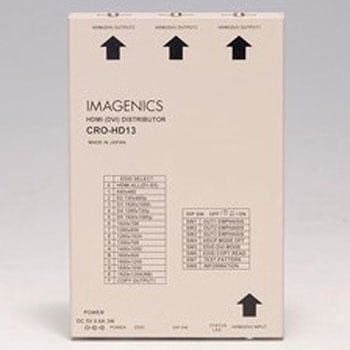 CRO-HD13 HDMI 1入力3分配器 1台 イメージニクス 【通販モノタロウ】