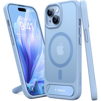 X00FX0721 TORRAS - UPRO Pstand Case for iPhone 15 [ Light Blue