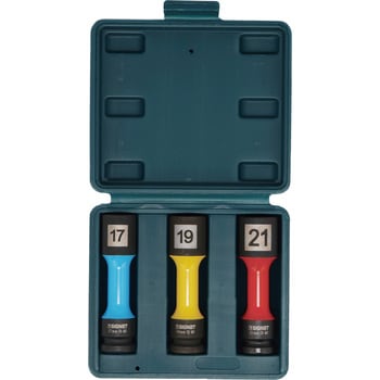 23395 1/2DRホイルナット用薄肉インパクトソケットセット 1セット(3個