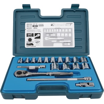 13618 1/2DR インチ ソケットレンチセット 1セット(18個) SIGNET