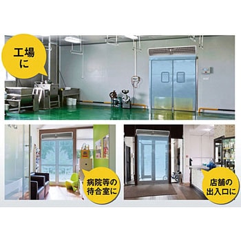 エアーカーテン ナカトミ エアー搬送ファン 【通販モノタロウ】