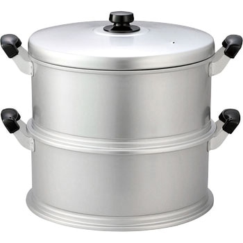 30cm セイロセット(蒸し段×2、蓋×1) hokua(北陸アルミニウム) 寸法320