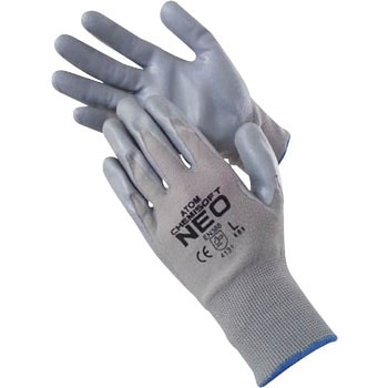 ケミソフト ネオ アトム ニトリルゴム 背抜き手袋 【通販モノタロウ】