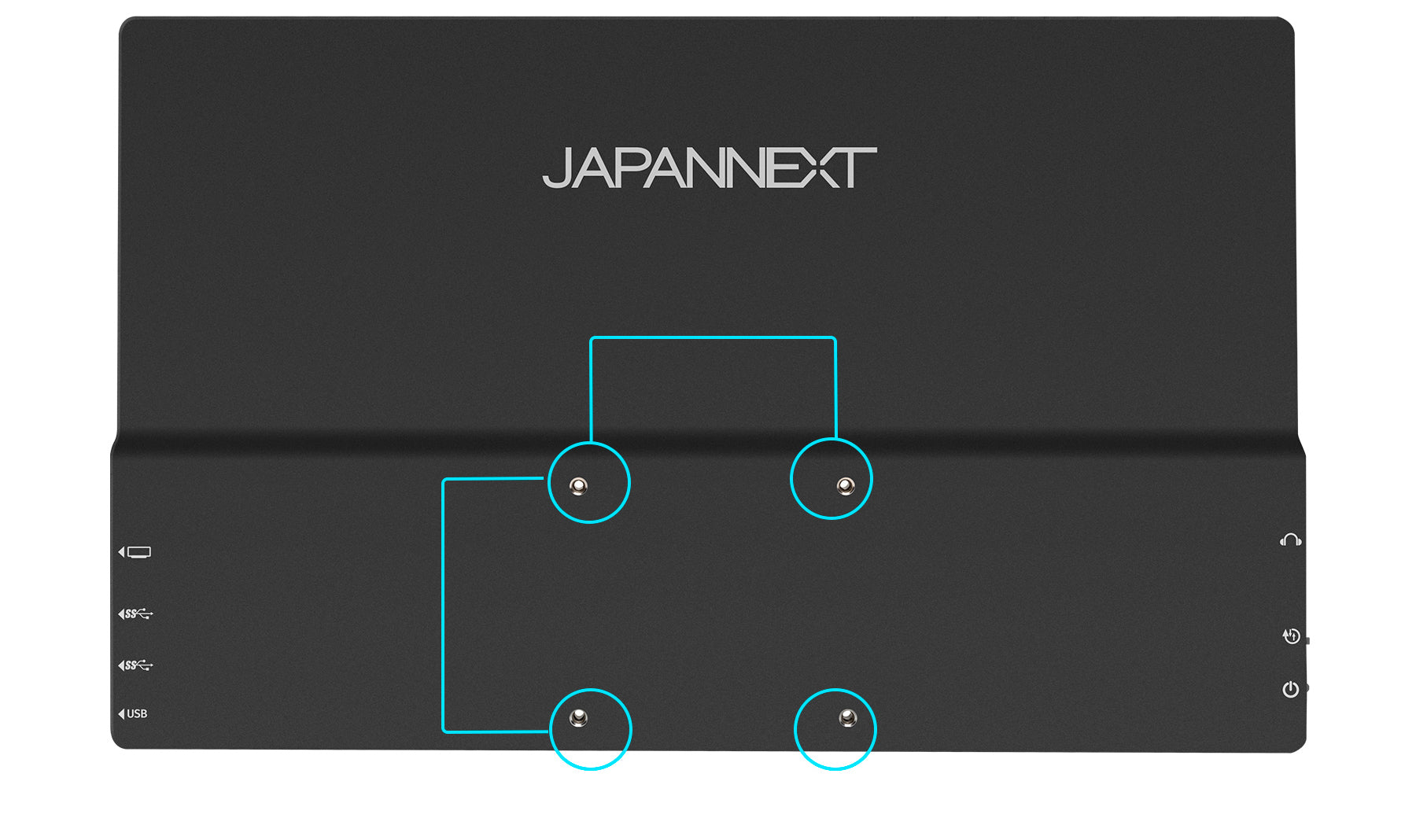 JAPANNEXT 13.3インチ 有機EL(OLED)パネル搭載 フルHD(1920x1080