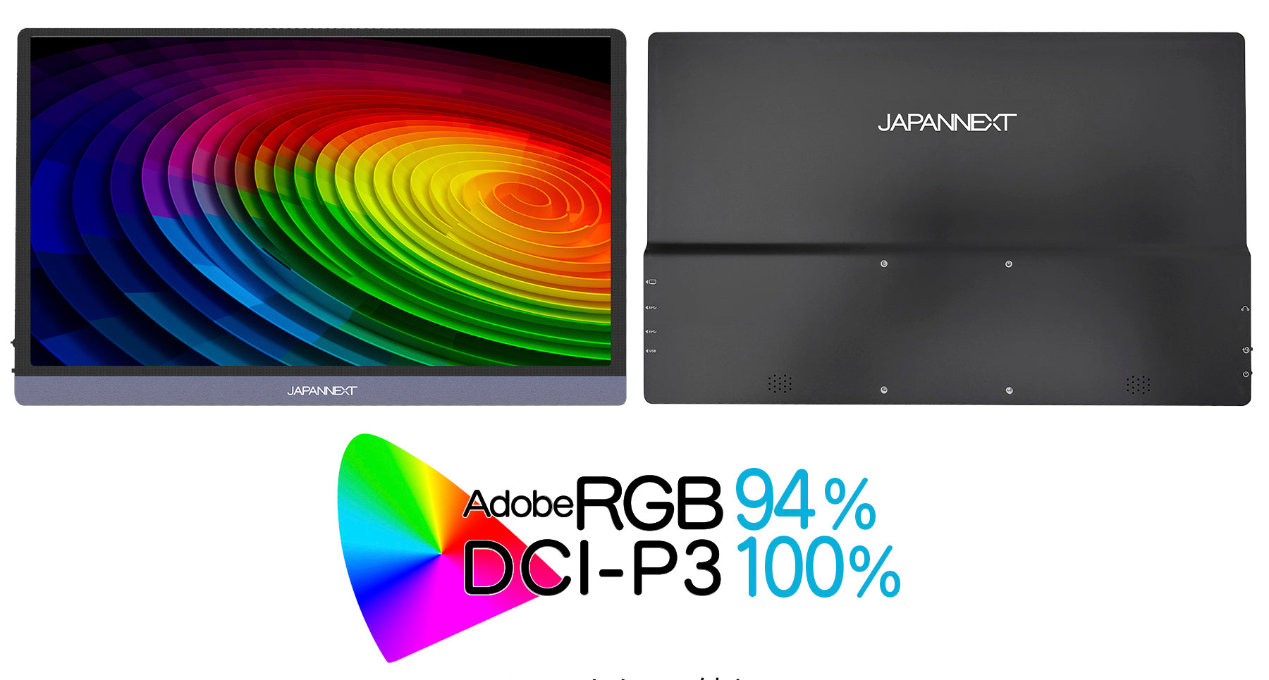 JAPANNEXT 15.6インチ 有機EL(OLED)パネル搭載 4K(3840x2160)解像度