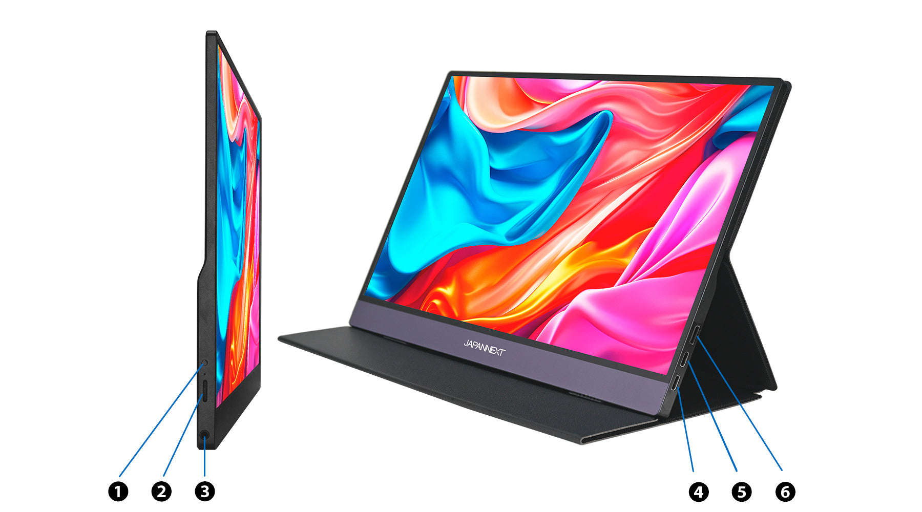 JAPANNEXT 15.6インチ タッチパネル搭載 フルHD(1920x1080)解像度