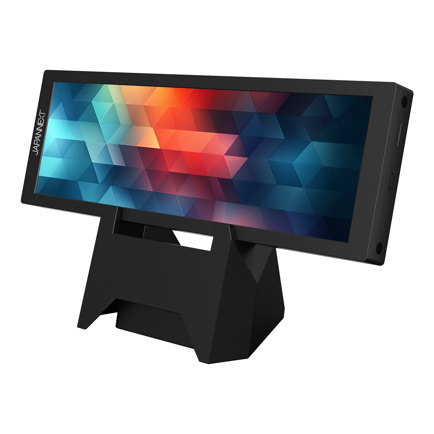 JAPANNEXT 7.8インチ IPSパネル搭載 400x1280解像度 小型縦型モバイル