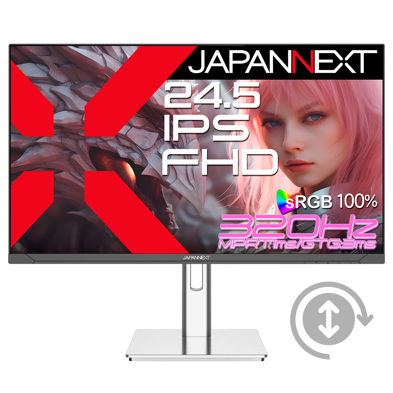 JAPANNEXT ゲーミングモニター 260hz Amazon.co.jp: JAPANNEXT 24.5