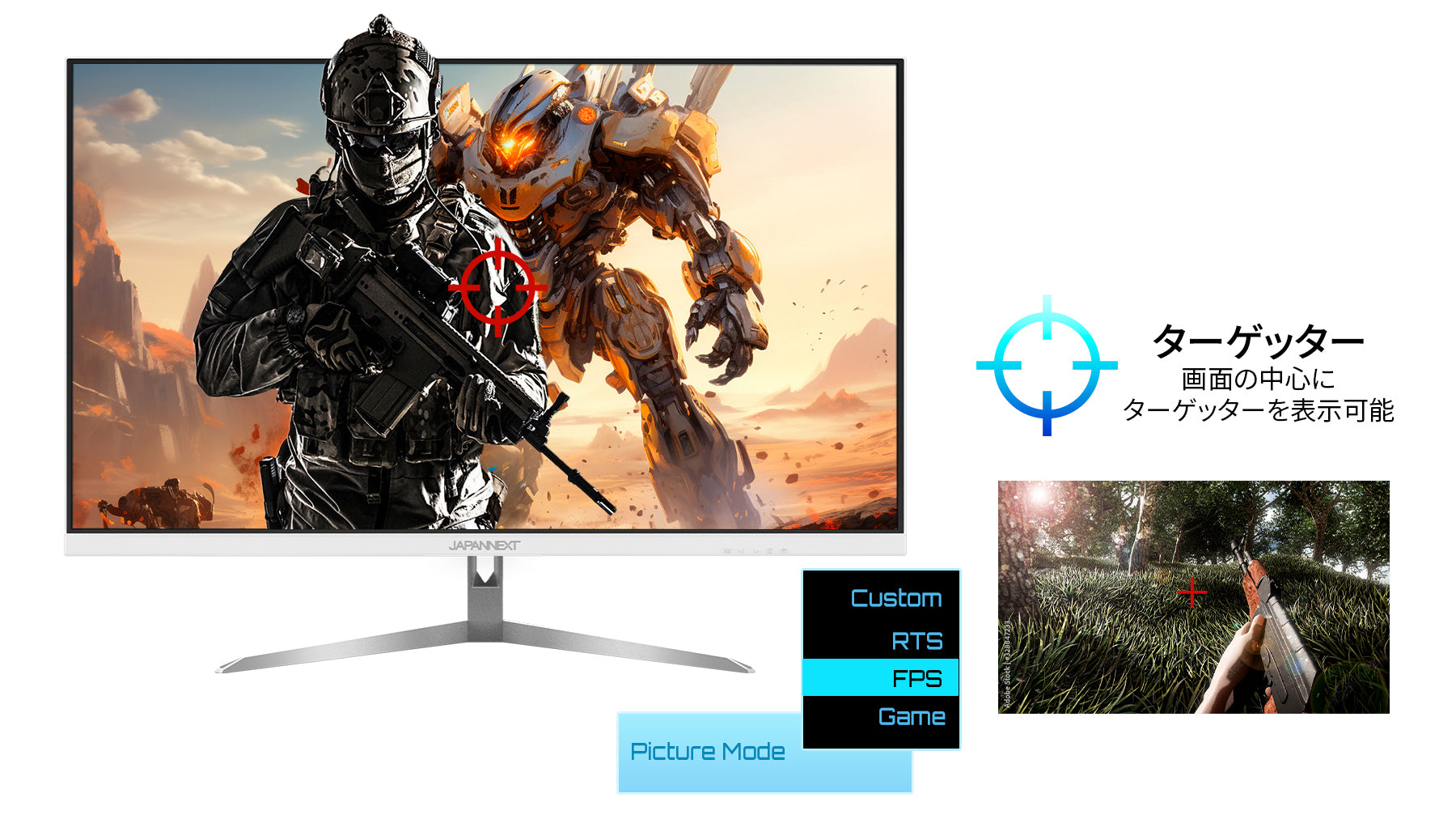 JAPANNEXT 31.5インチ IPSパネル搭載 4K(3840x2160)解像度 液晶