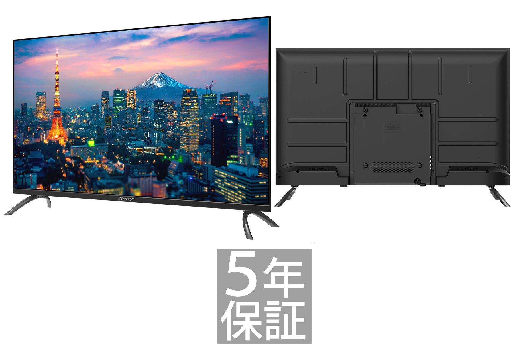 5年保証モデル】JAPANNEXT 40インチ VAパネル搭載 大型フルHD液晶