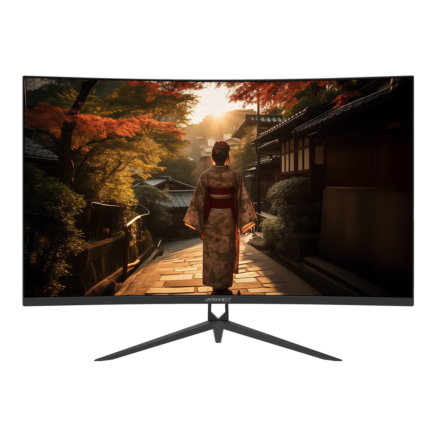 JAPANNEXT 31.5インチ VAパネル搭載 4K(3840x2160)解像度 湾曲液晶