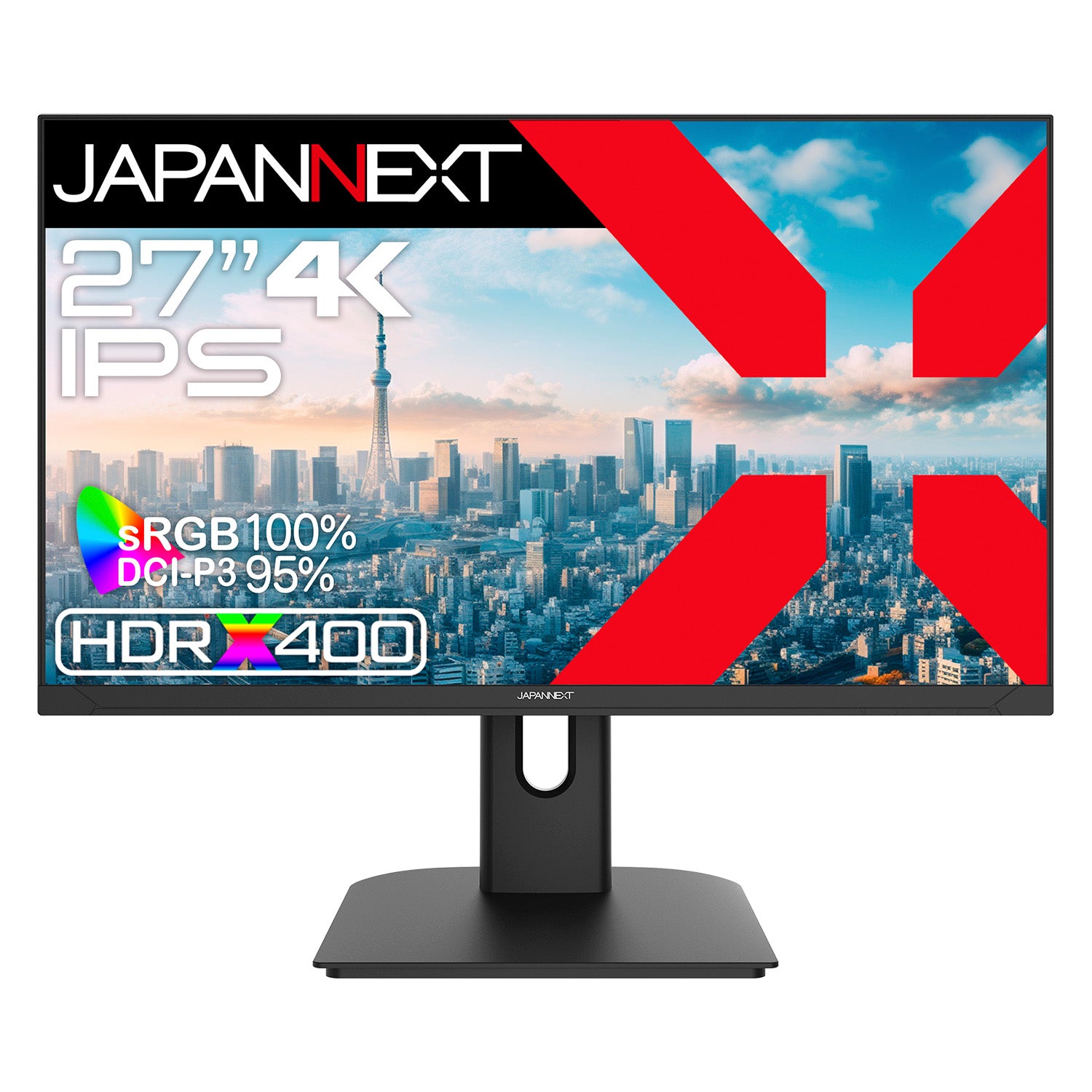 JAPANNEXT 27インチ IPSパネル搭載 4K(3840x2160)解像度 液晶モニター