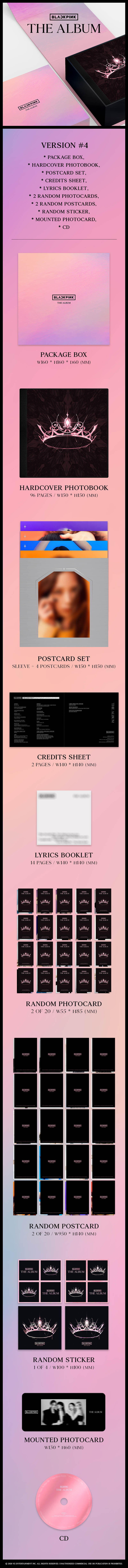 jp.ktown4u.com : BLACKPINK - 1st FULL ALBUM [THE ALBUM] (Ver.4)