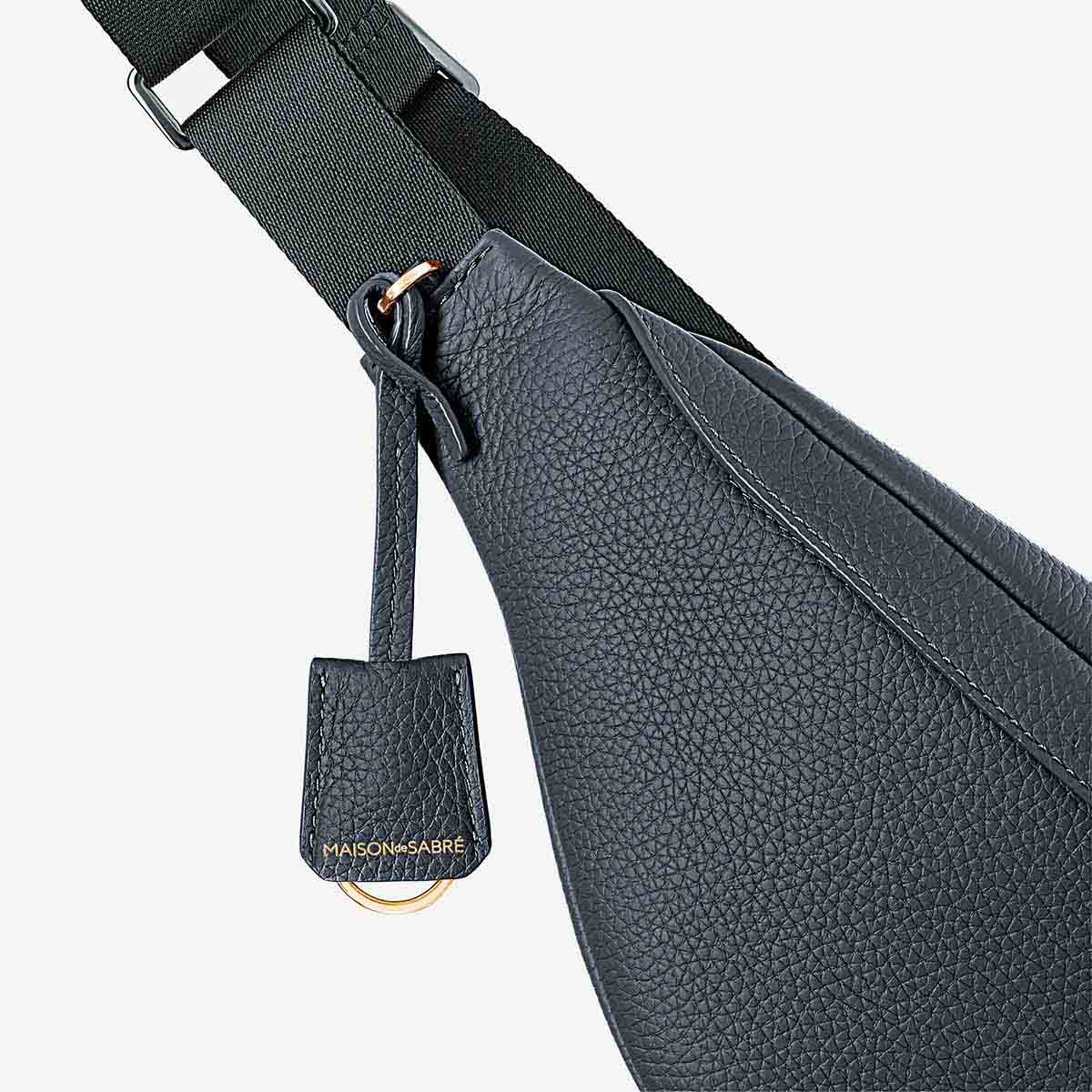 The Sling Bag - Graphite Grey – MAISON de SABRÉ