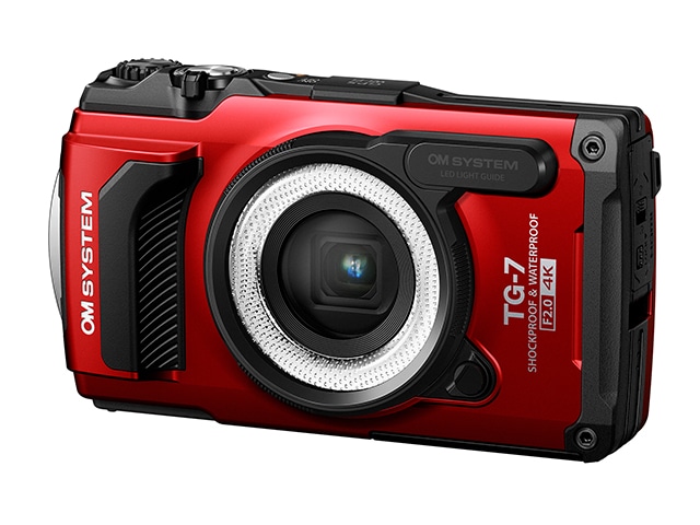 オリンパス Olympus TG-4 赤 デジタルカメラ 中古オリンパス STYLUS