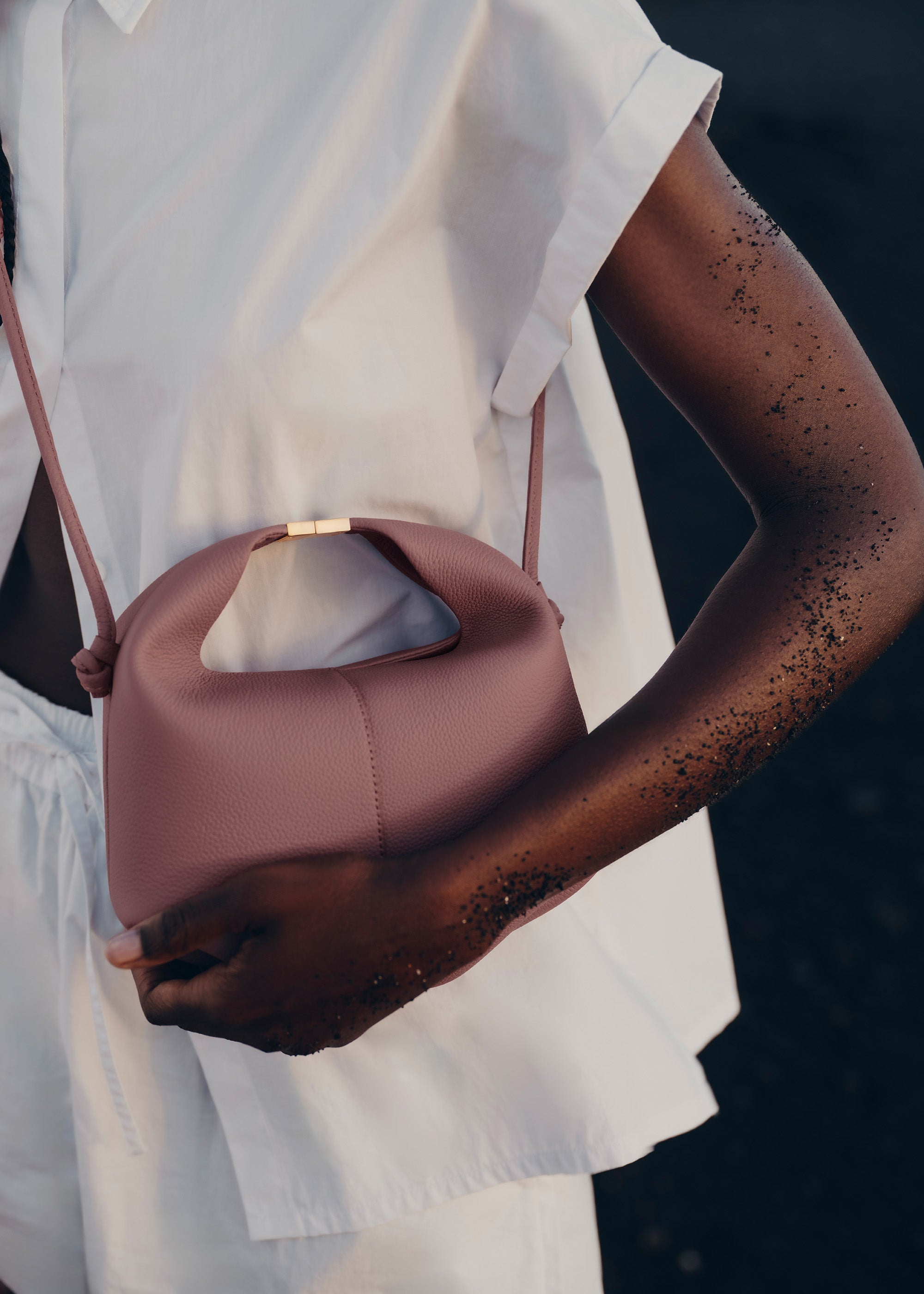 Polène | バッグ - Béri - ライラック テクスチャード