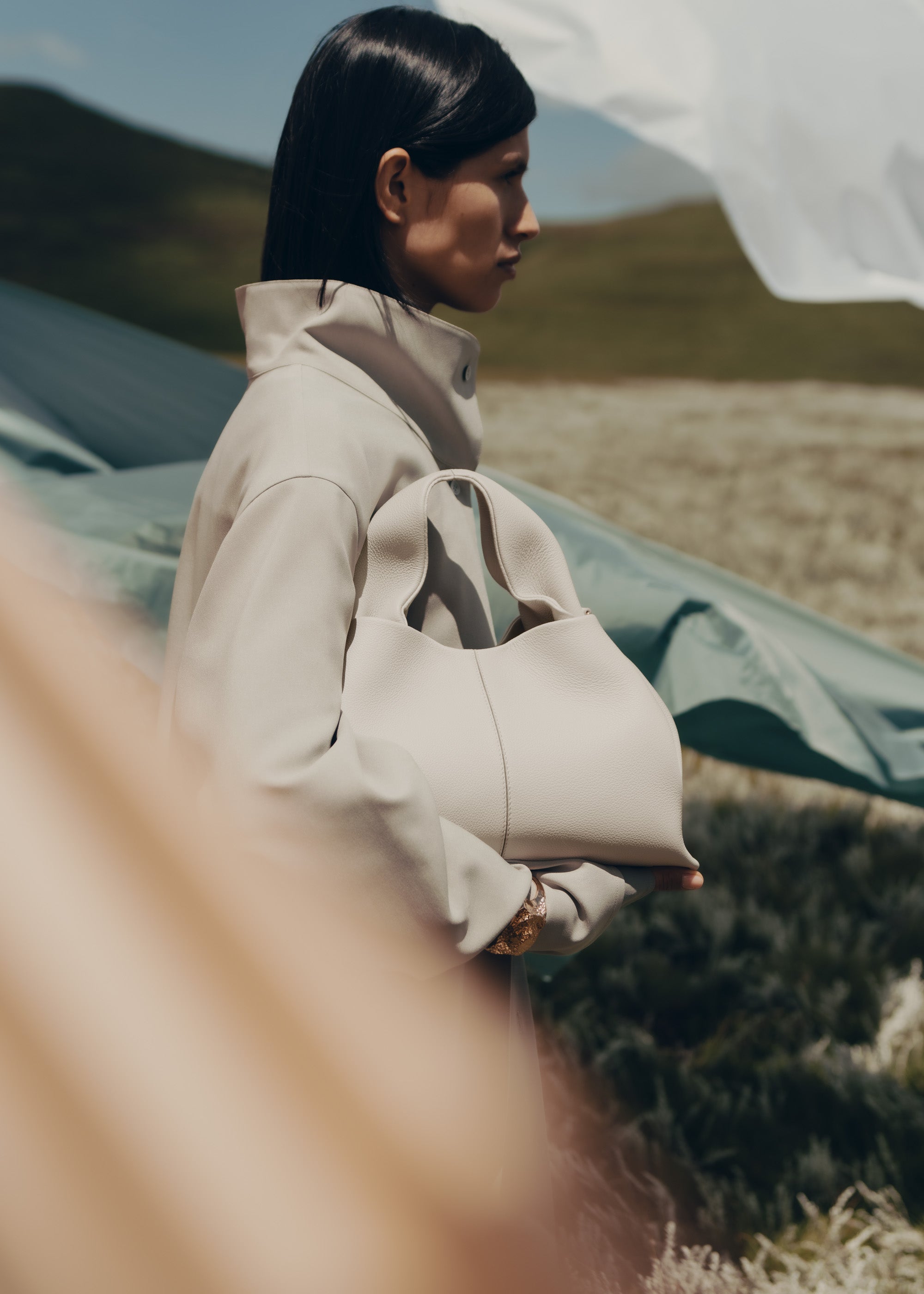 Polène | バッグ - Numéro Neuf - チョーク テクスチャード