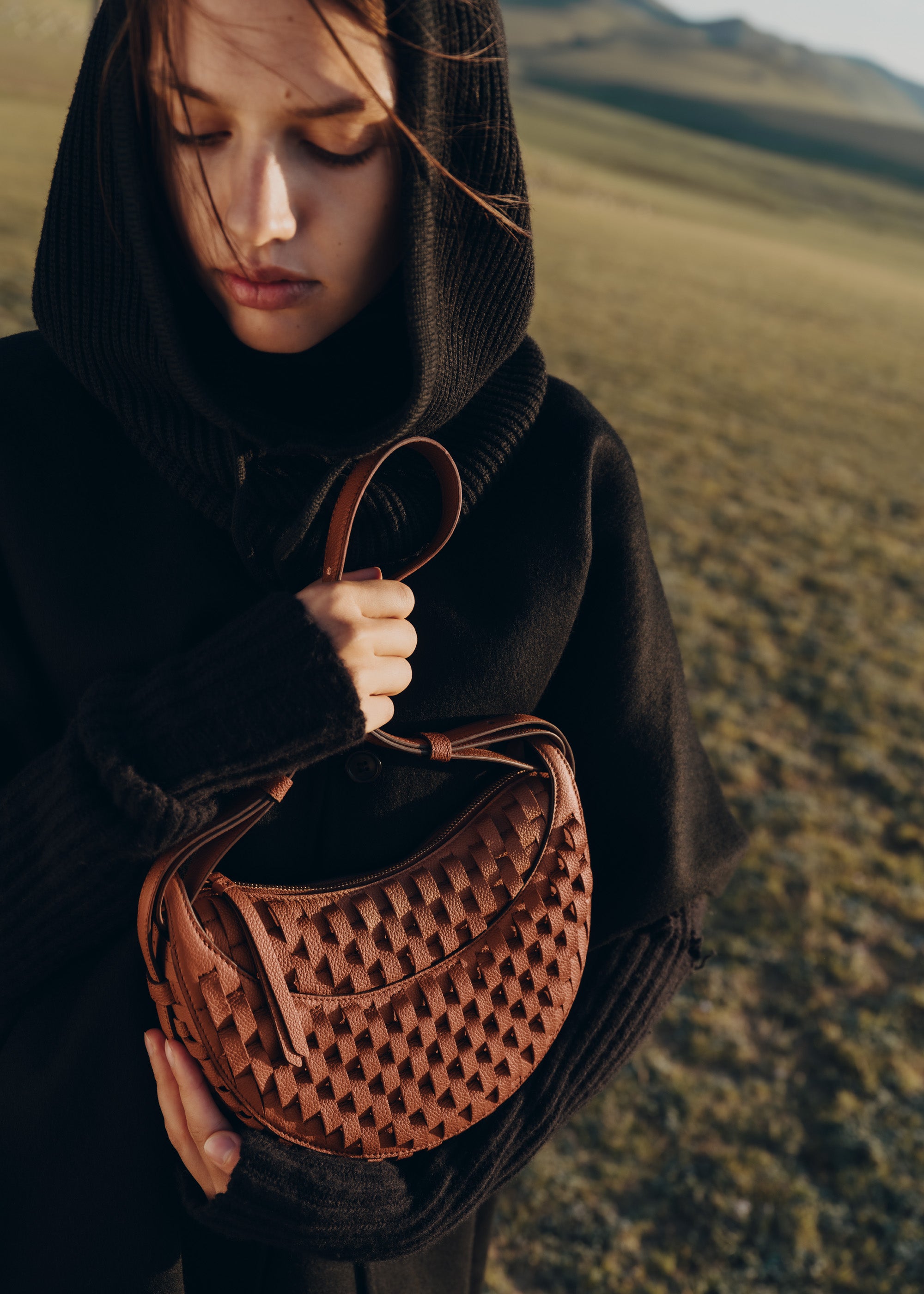 Polène | バッグ - Numéro Dix - Onda コニャック