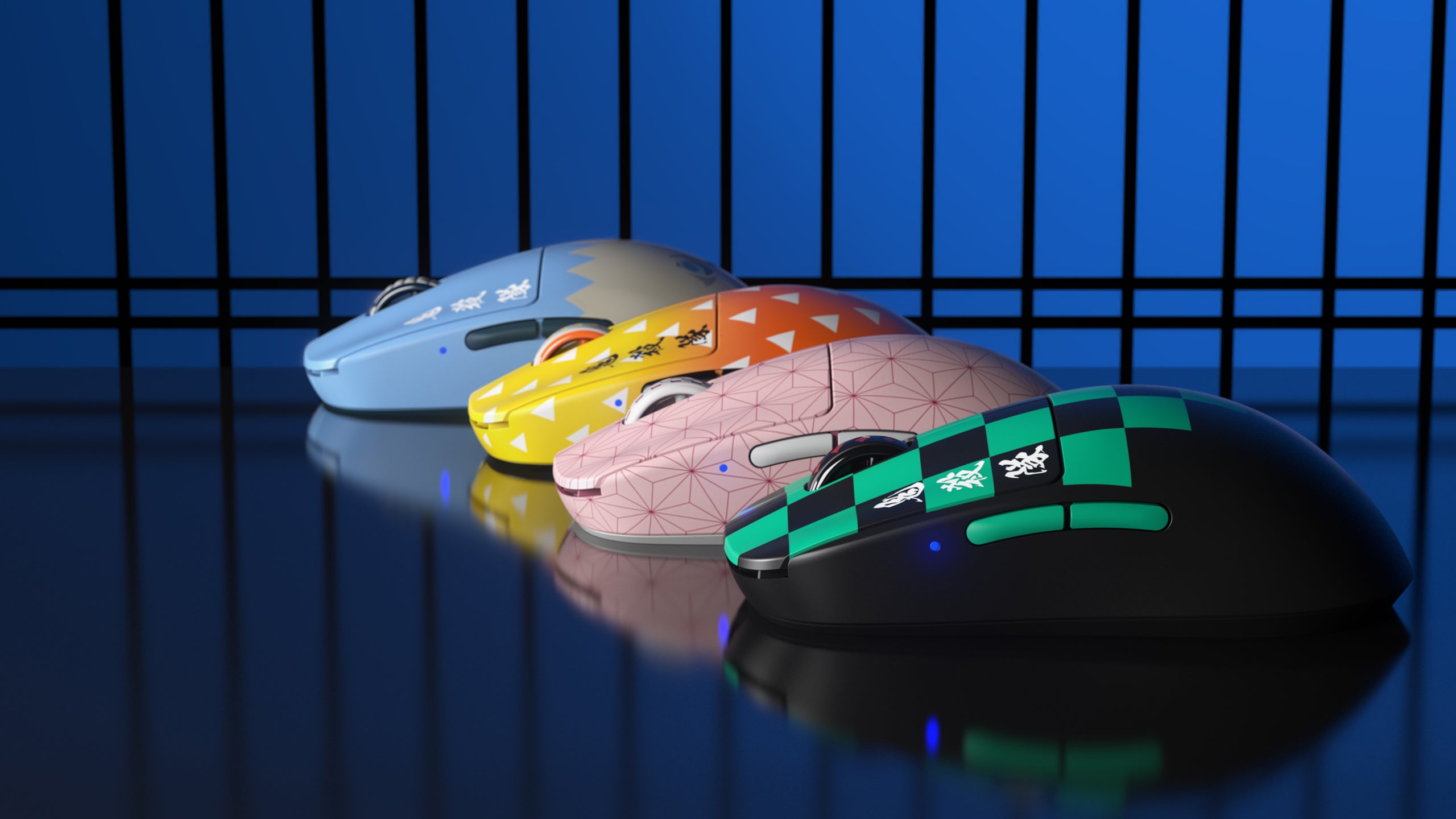 鬼滅の刃] 竈門炭治郎 X2V2 Medium Gaming Mouse – Pulsar Gaming