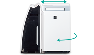 使いやすさ | 加湿空気清浄機 KI-GX100/GX75 | 加湿空気清浄機/空気