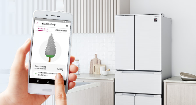 COCORO HOME | SJ-MF43M | 冷蔵庫：シャープ