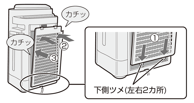 ご使用前に ｜ KC-M503J 取扱説明書：シャープ