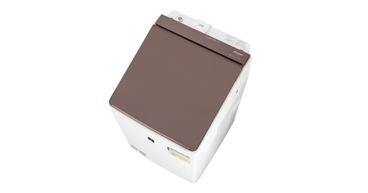 清潔・節水 | ES-PW11J｜洗濯機：シャープ