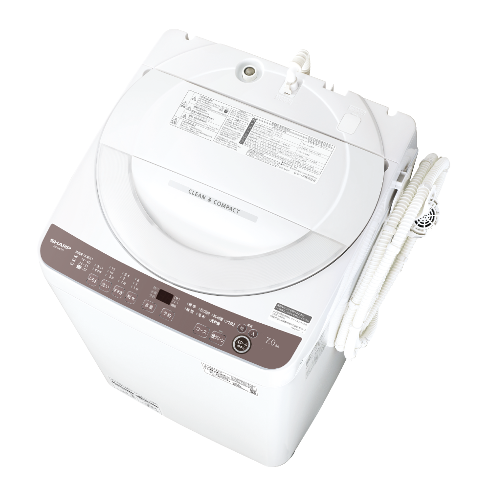 清潔・節水 | ES-GV7J | 洗濯機：シャープ