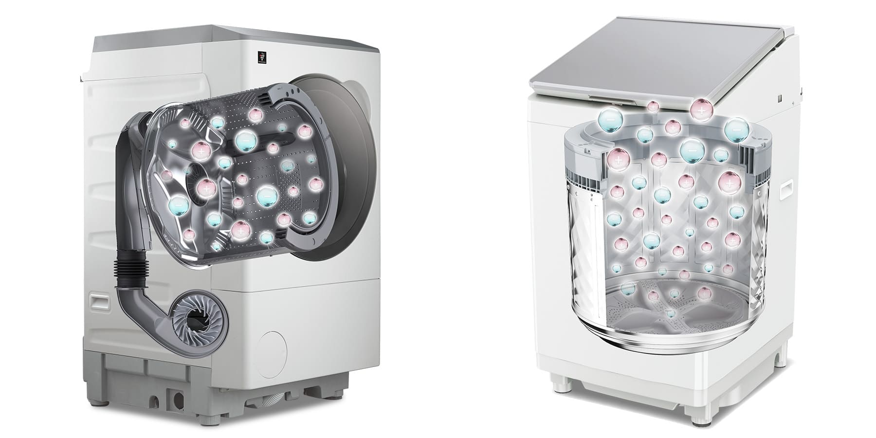 プラズマクラスター | 洗濯機：シャープ