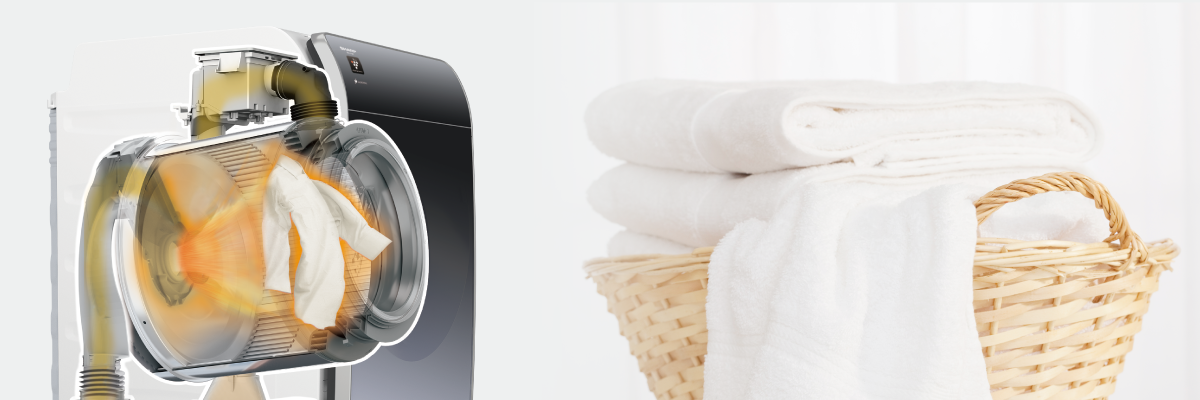 乾燥 | ES-X11A｜洗濯機：シャープ