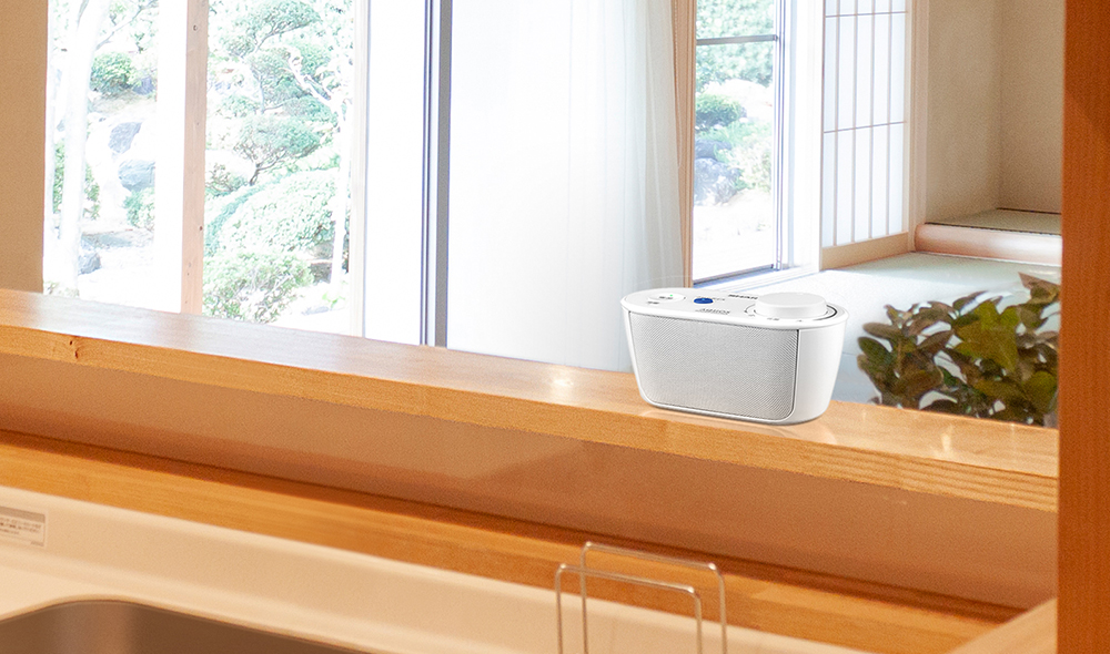 持ち運べて操作も簡単 | AN-WSP1 | ワイヤレススピーカーシステム