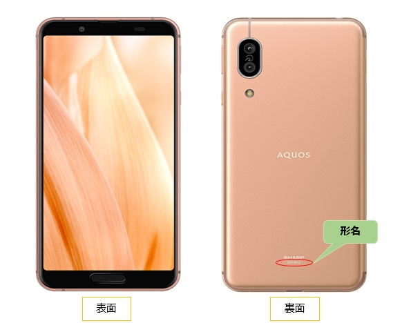 SIMフリースマートフォン｜形名確認のしかた｜サポート・お問い合わせ