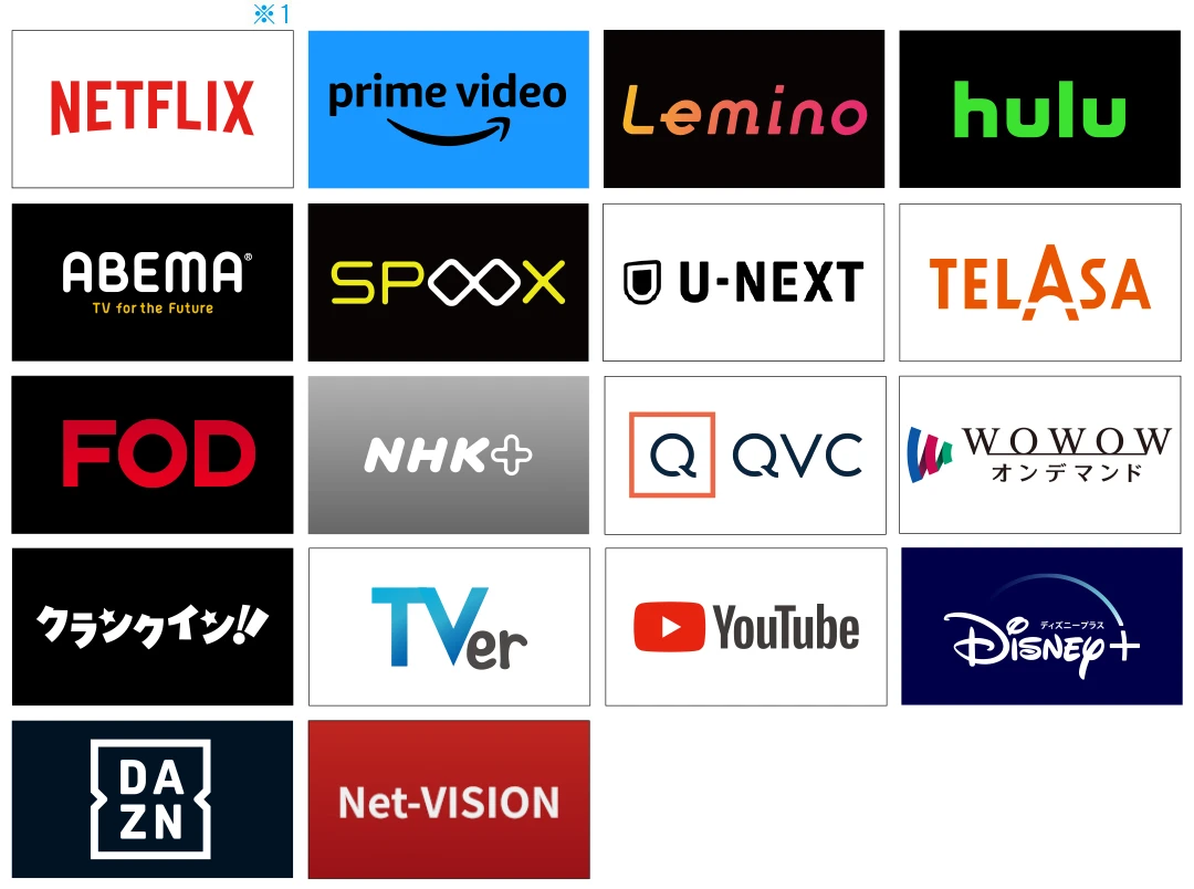 ネットサービス | AQUOS XLED DP1ライン | テレビ：シャープ