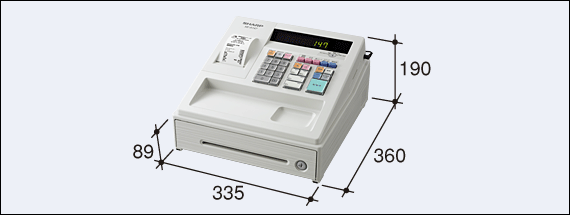 SHARP XE-A147 レジスター 本体 軽減税率対応レジスター シャープ XE-A147