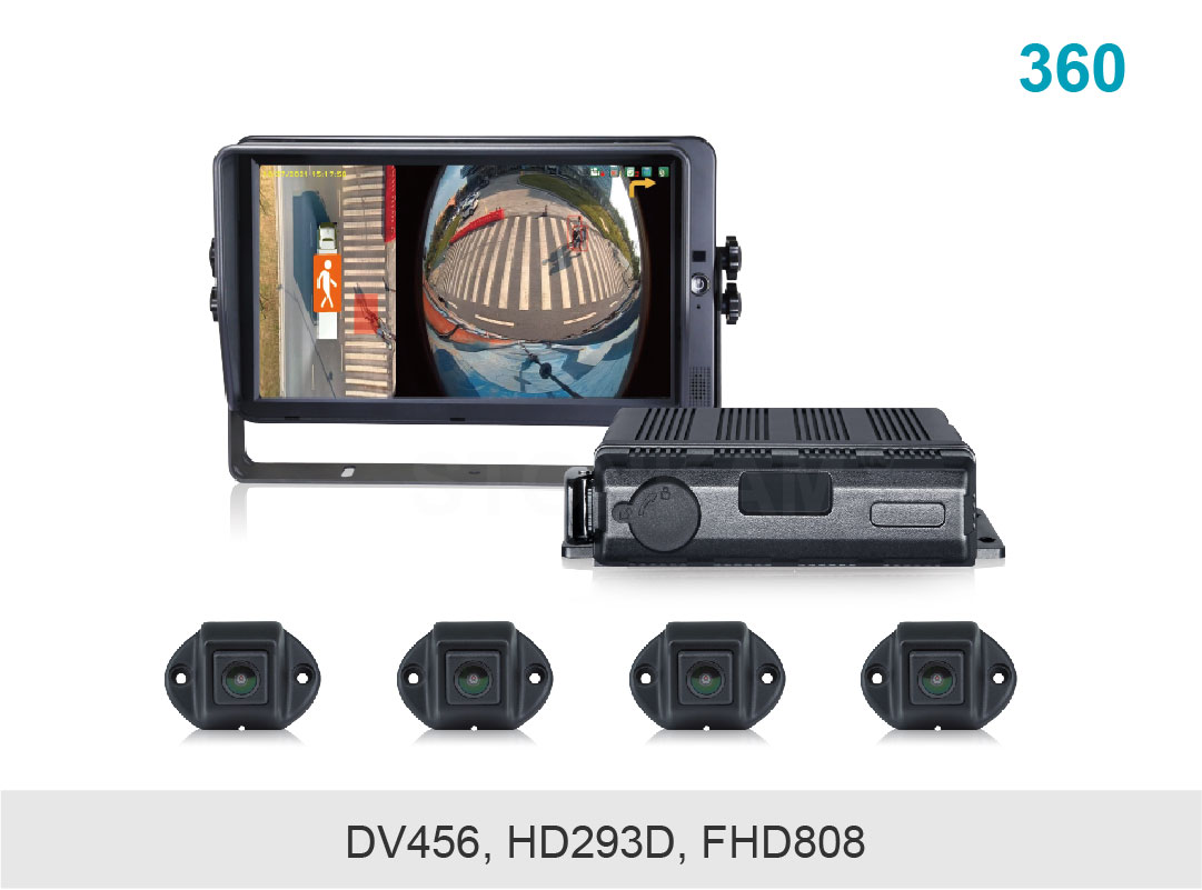 コムテック ZDR037（全周囲360°＆リアカメラドライブレコーダー