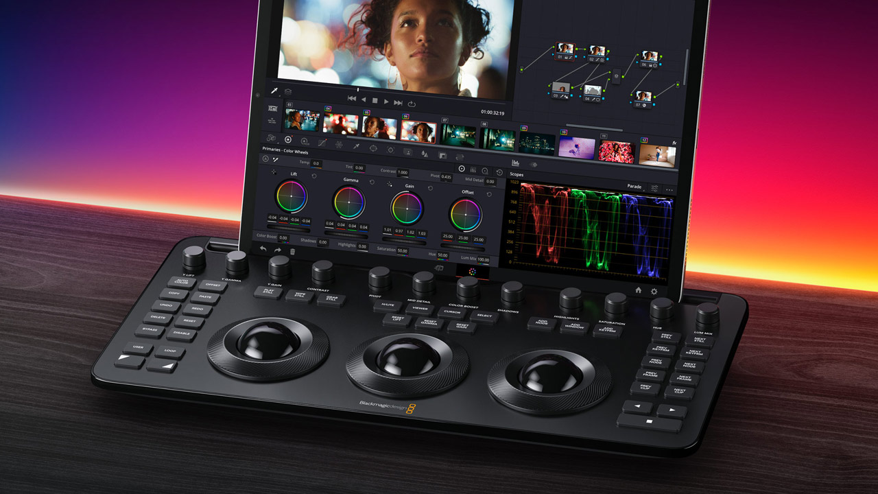 ブラックマジックデザイン、「DaVinci Resolve Micro Color Panel