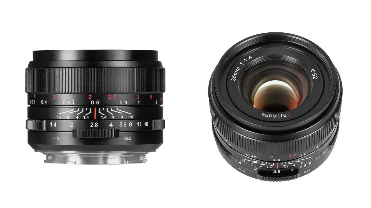 七工匠 7Artisans、大口径単焦点レンズ「35mm F1.4 III」発売。F1.4の
