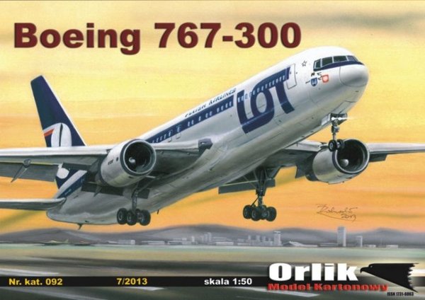 Boeing 767-300 (Matt Paper) Orlik 092