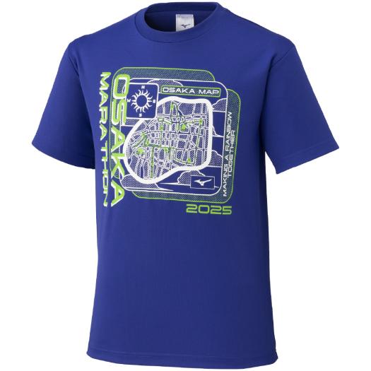 大阪マラソン2025】大会記念Tシャツ(オーロラ)|J2MACY51|ウエア